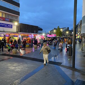 St James's Street, Burnley - Christmas