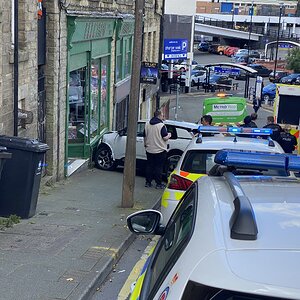 Hall Street, Burnley car crash