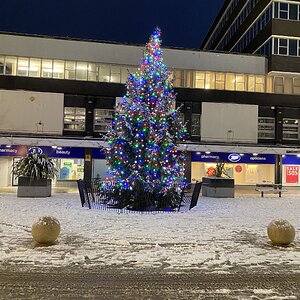 Christmas Tree, St James's Street, Burnley