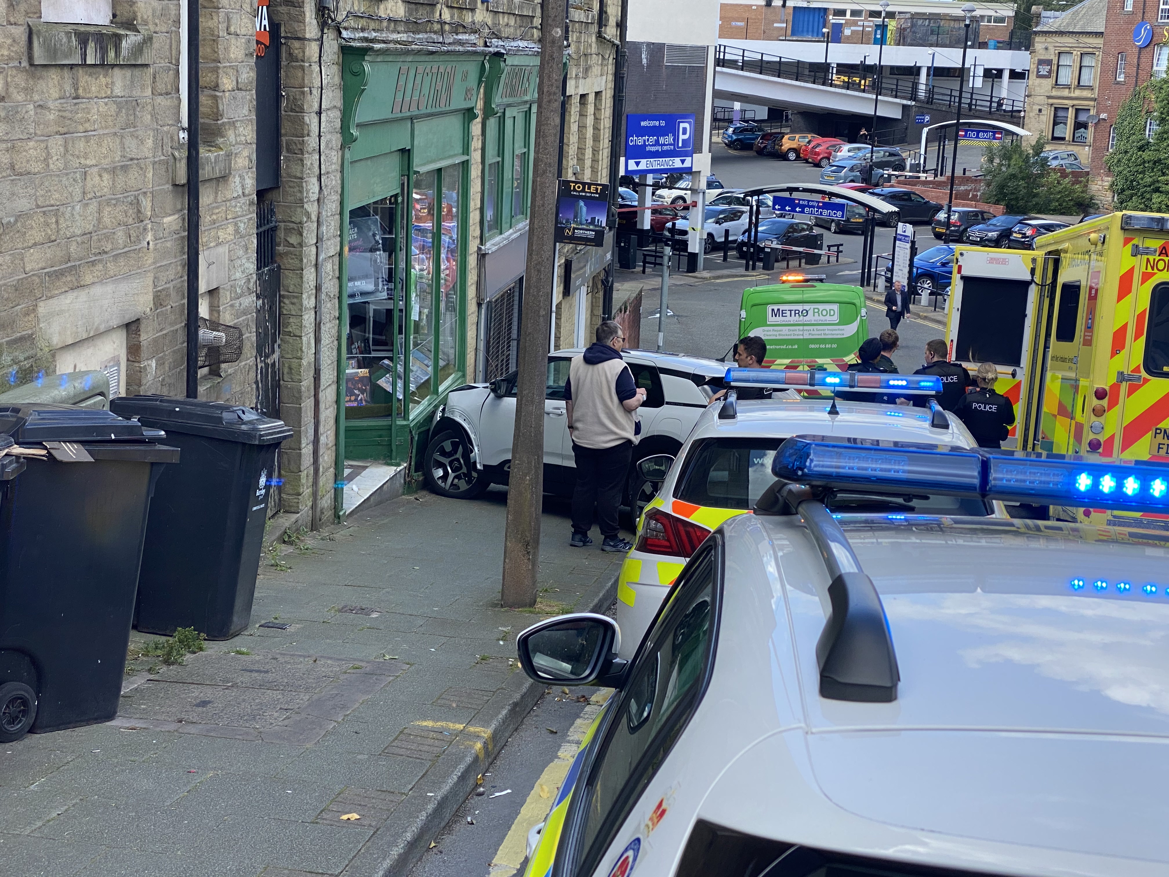 Hall Street, Burnley car crash