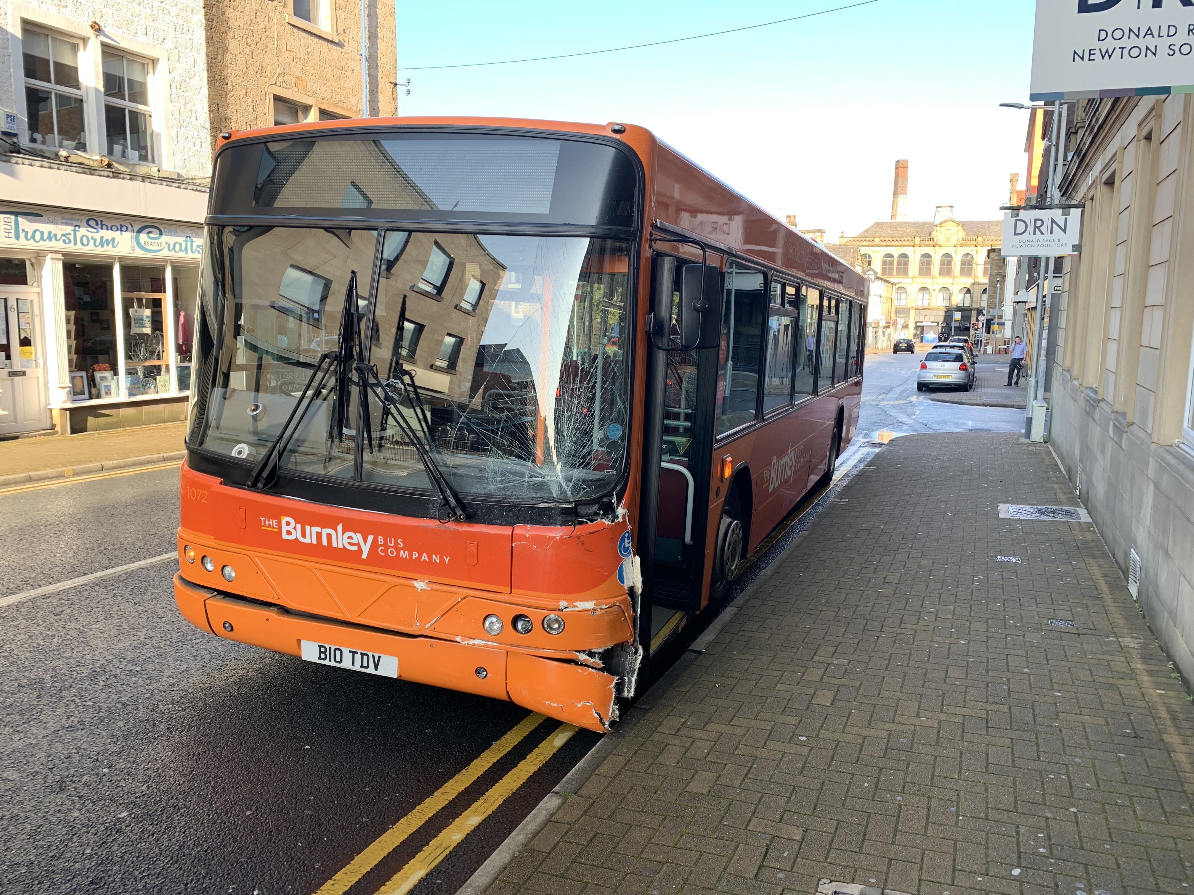 Hargreaves Street, Burnley bus crash